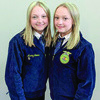  Avery and Allyson Jones of Jonesville were inducted to serve as Area FFA Officers for the 2024-25 school year at the FFA Spring Rally in Wytheville on April 12.
 Avery Jones will serve as Area Sentinel and Allyson Jones will serve as Area Reporter.
 Both girls currently serve as Chapter officers in the Lee FFA Chapter at the Lee County Career and Technical Center and work on their show cattle for their Supervised Agricultural Experience. Both enjoy livestock judging.
 Their parents are Paige and Travis Willis and Tom Jones, all of Jonesville.  Beth Shell serves as the Lee FFA Advisor.