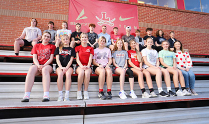  Lee High indoor track and field athletes were successful at the Region 1/2 D championships on Friday in Salem with the boys winning the team title while the girls were runners-up.