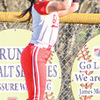 Lee’s Emma Fortner runs down a fly to center during the fourth inning of their win over Union on Thursday.