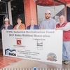 A ceremony to announce renovations to the Bailey Robbins building in Pennington Gap were held last week with town officials and Quesenberry’s, Inc. Representatives on hand. Shown are, from left: Mike Curtis of Quesenberry’s, Councilman Doug Alsup, Mayor Larry Holbrook, Abram Quesenberry of Quesenberry’s, and Town Manager Keith Harless.